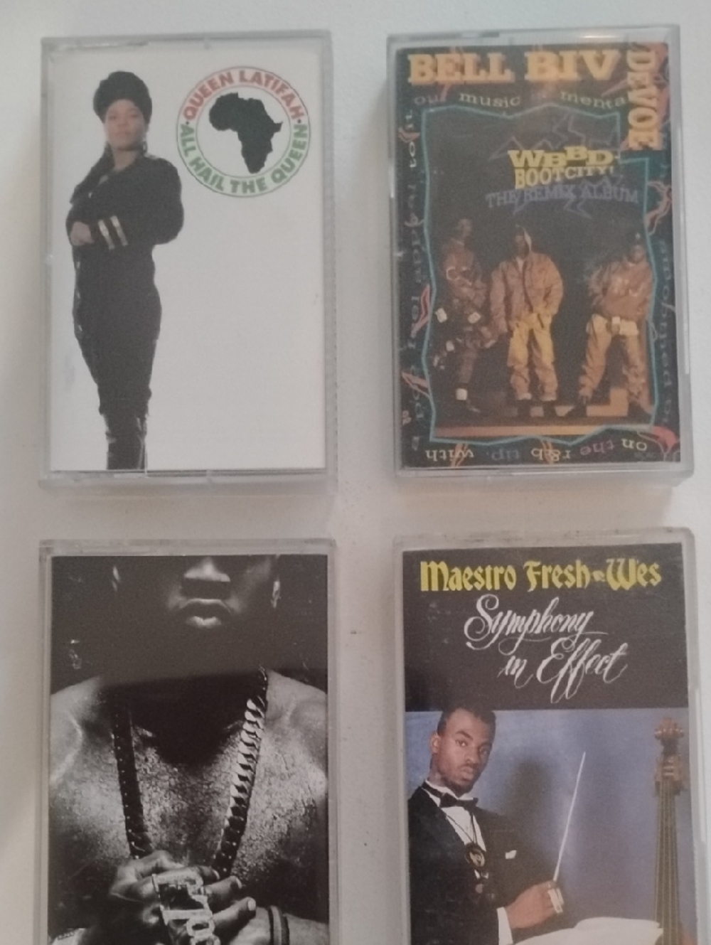 Vintage Cassette Tape Lot — Hip Hop Classics